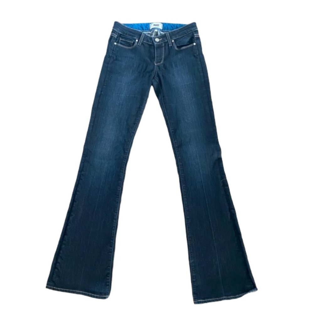 PAIGE Denim Skyline Dark Wash Bootcut/Flare Jeans